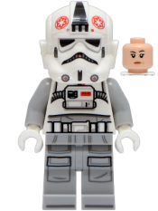 LEGO AT-AT Driver - White and Light Bluish Gray Suit set