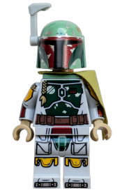 LEGO Boba Fett - Pauldron, Helmet, Jet Pack, Printed Arms and Legs, Rangefinder set