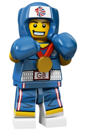 LEGO Brawny Boxer, Team GB (Minifigure Only without Stand and Accessories) minifigure