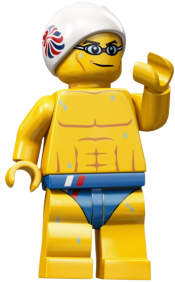 LEGO Stealth Swimmer, Team GB (Minifigure Only without Stand and Accessories) minifigure