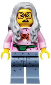 LEGO Mrs Scratchen-Post set