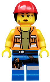 LEGO Gail the Construction Worker set