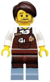 LEGO Larry the Barista set