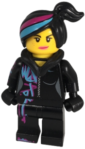 LEGO Wyldstyle with Hood Folded Down minifigure
