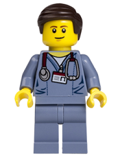 LEGO Dr. McScrubs minifigure