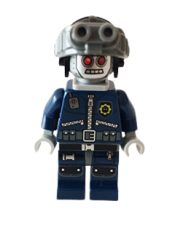 LEGO Robo SWAT - Aviator Cap with Goggles, Neck Bracket minifigure
