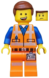 LEGO Emmet - Lopsided Open Mouth Smile minifigure