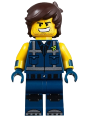 LEGO Rex Dangervest - Smile, Teeth / Angry minifigure