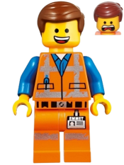 LEGO Emmet - Smile / Scream, Worn Uniform minifigure