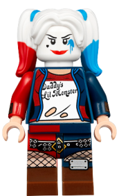 LEGO Harley Quinn - Apocalypseburg minifigure