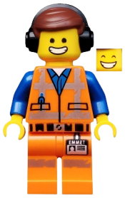 LEGO Awesome Remix Emmet, The LEGO Movie 2 (Minifigure Only without Stand and Accessories) minifigure