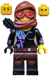 LEGO Battle-Ready Lucy, The LEGO Movie 2 (Minifigure Only without Stand and Accessories) minifigure