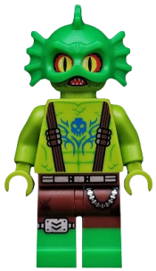 LEGO Swamp Creature, The LEGO Movie 2 (Minifigure Only without Stand and Accessories) minifigure