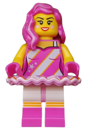 LEGO Candy Rapper, The LEGO Movie 2 (Minifigure Only without Stand and Accessories) minifigure