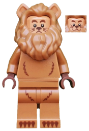 LEGO Cowardly Lion, The LEGO Movie 2 (Minifigure Only without Stand and Accessories) minifigure