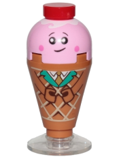 LEGO Ice Cream Cone - Printed Arms minifigure