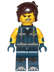 LEGO Rex Dangervest - Angry / Confused with Jet Pack minifigure