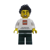 LEGO LEGO Brand Store Male, THE LEGO STORE Shanghai Disneytown 1st Anniversary minifigure