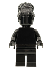 LEGO Everyone is Awesome Black (Monochrome) minifigure