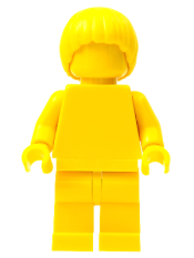 LEGO Everyone is Awesome Yellow (Monochrome) minifigure