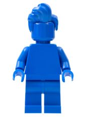 LEGO Everyone is Awesome Blue (Monochrome) minifigure