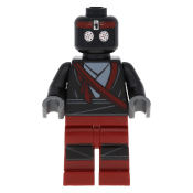 LEGO Foot Soldier - Robot, Dark Red Legs minifigure