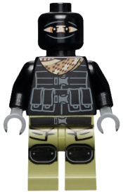 LEGO Foot Soldier - Tactical Gear, Balaclava (Movie Version) minifigure