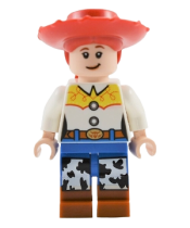 LEGO Jessie - Normal Legs, Minifigure Head and Bow minifigure