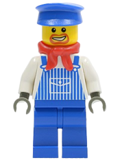 LEGO Engineer Max with Dark Gray Hands minifigure