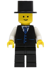 LEGO Groom, White Arms minifigure