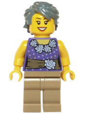 LEGO Ticket Lady minifigure