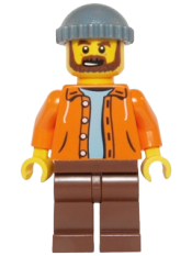 LEGO Truck Driver / Ride Operator minifigure