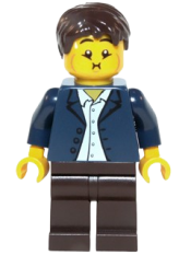 LEGO Queasy Man minifigure