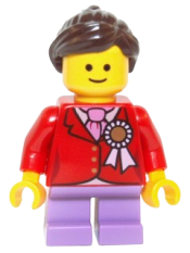 LEGO Child, Red Jacket with Ribbon minifigure