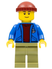 LEGO Light Keeper, Blue Anchor Jacket minifigure