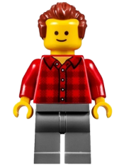 LEGO Music Store Assistant minifigure