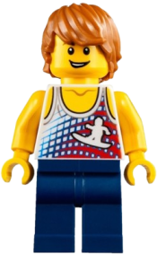 LEGO Surfer, Male minifigure