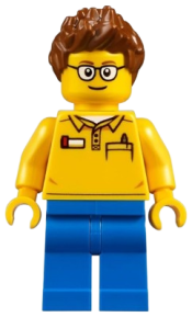 LEGO Coaster Operator, Male minifigure