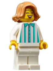 LEGO Donut / Doughnut Shop Clerk minifigure