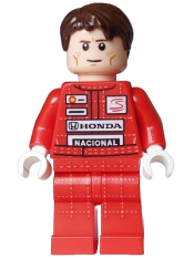 LEGO Ayrton Senna minifigure
