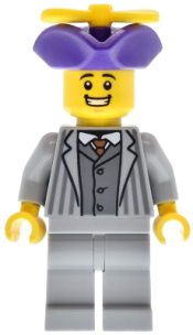 LEGO Vintage Car Show Driver - Tricorne Propeller Hat set