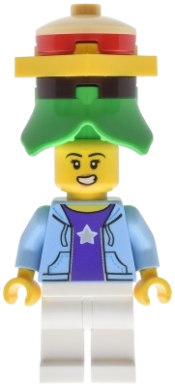 LEGO Vintage Car Show Passenger - Cheeseburger Hat set