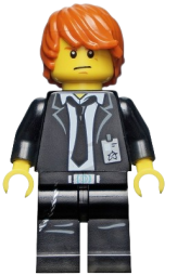LEGO Agent Max Burns minifigure