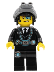 LEGO Agent Curtis Bolt with Goggles minifigure