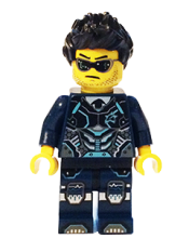 LEGO Agent Steve Zeal minifigure