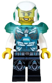 LEGO Agent Jack Fury - Helmet and Shoulder Armor minifigure