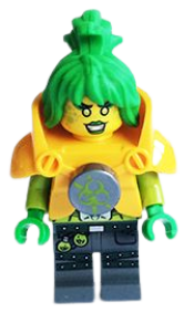 LEGO Toxikita with Armor minifigure
