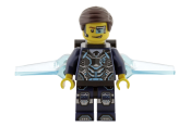 LEGO Agent Curtis Bolt with Wings - No Stickers on Wings minifigure