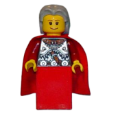 LEGO Viking Red Chess Queen - Portions may be Glued minifigure