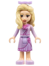 LEGO Glinda - Mini Doll, Lavender Dress, Bow set